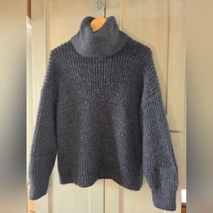 H&M Dark Gray Turtleneck Sweater